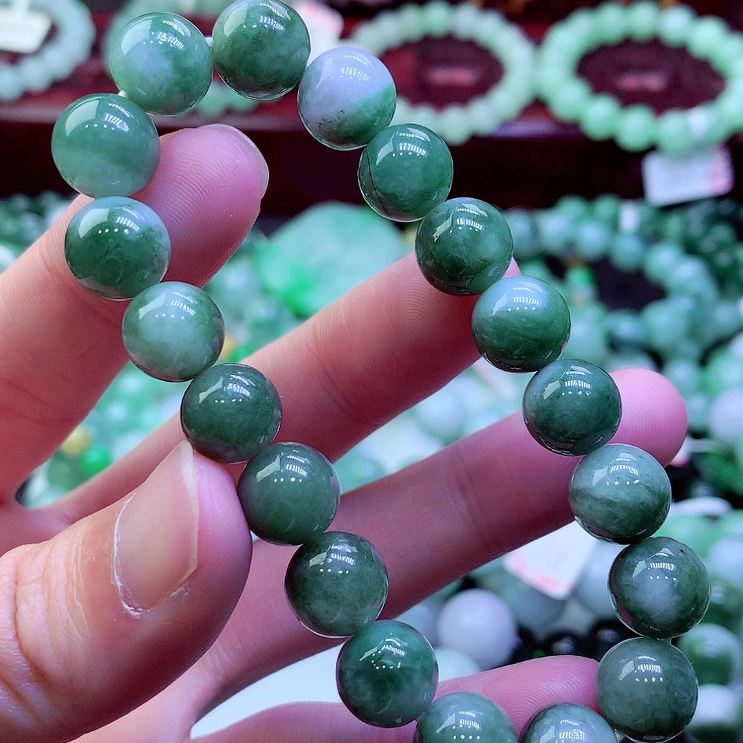 翡翠未镶嵌毛衣链