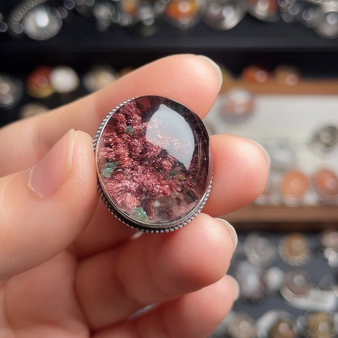 水晶颈饰银S925镶嵌在*