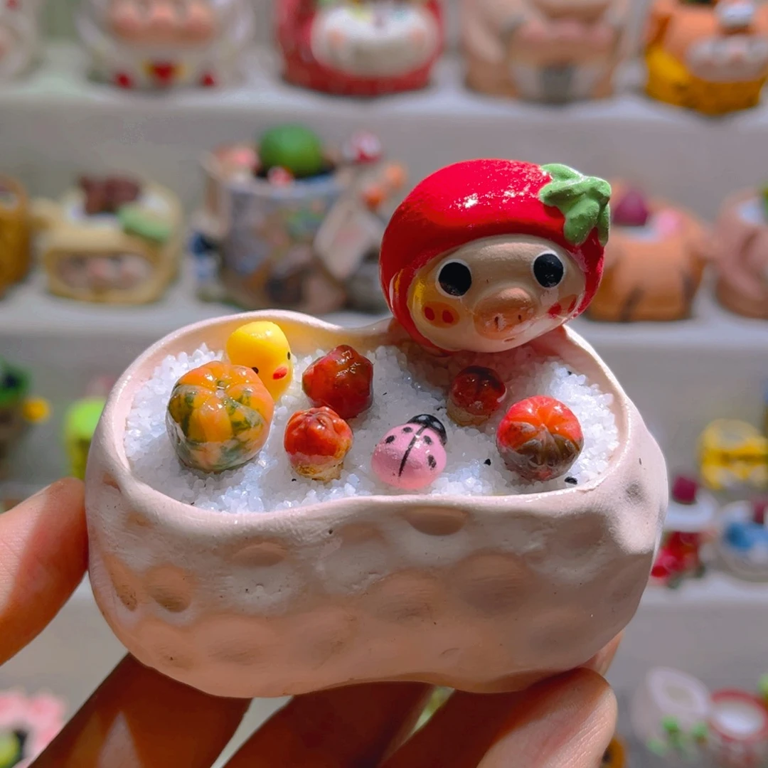 008兜锦拼盘带盆土一套98