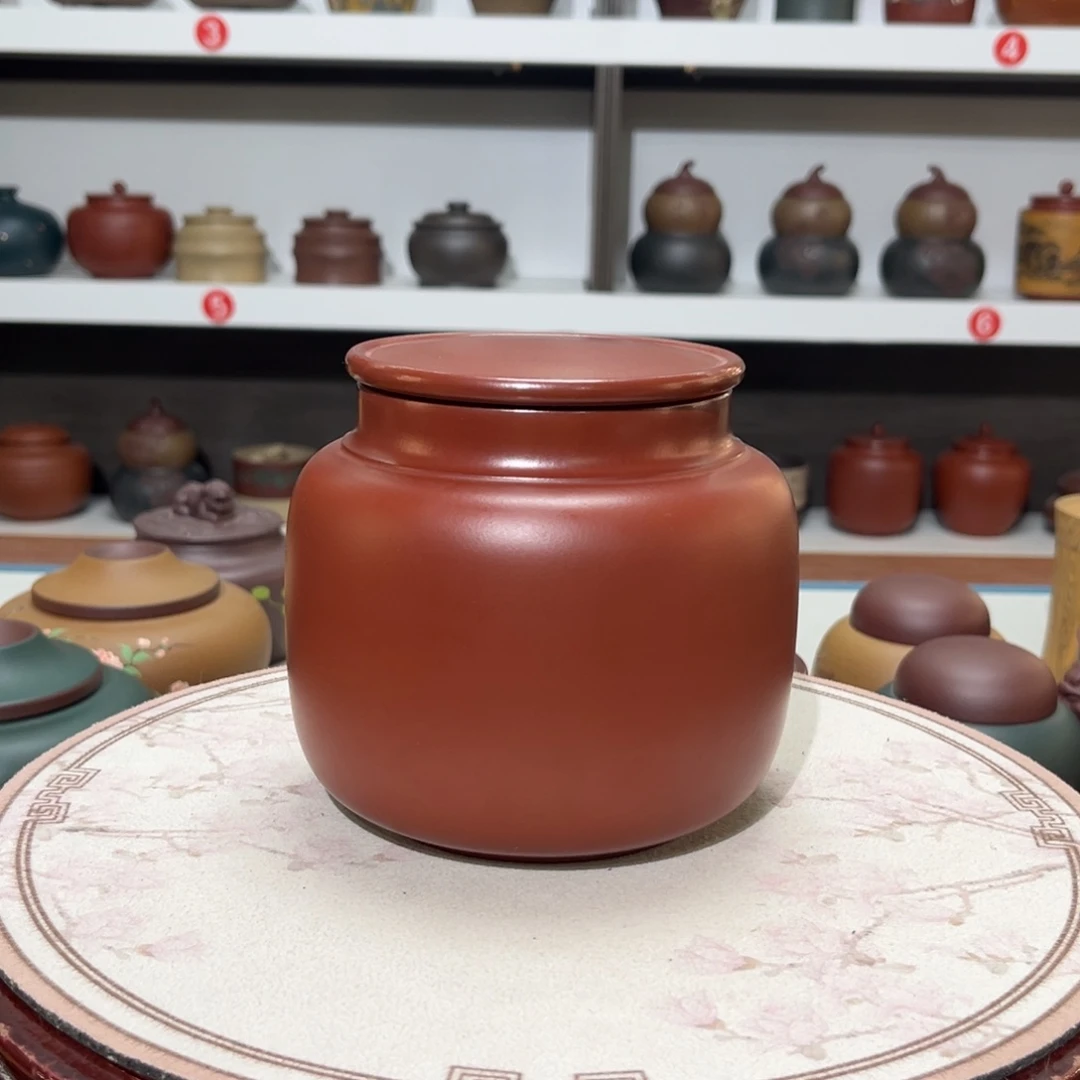 紫砂茶叶罐紫砂罐