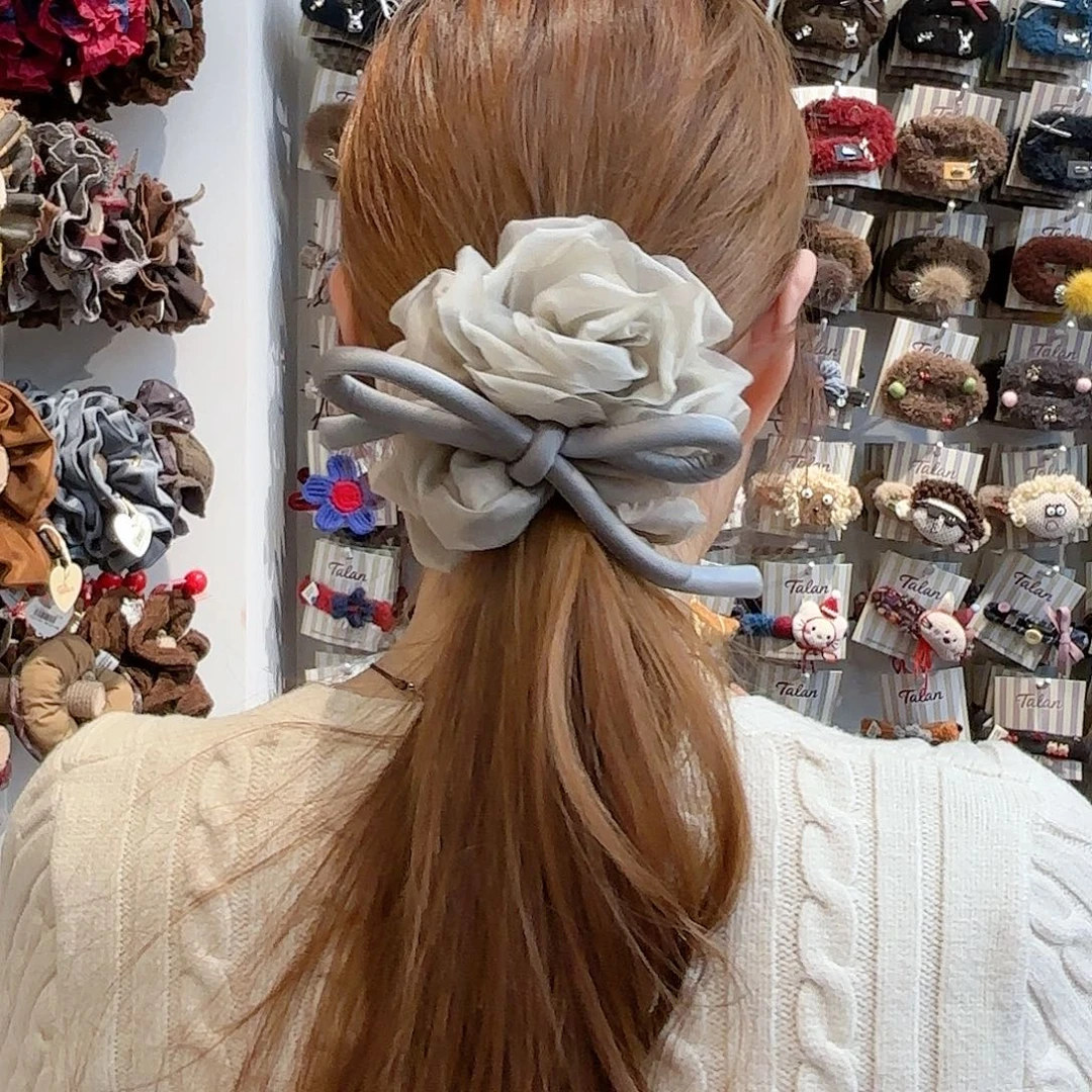 布艺铁合金发饰发夹