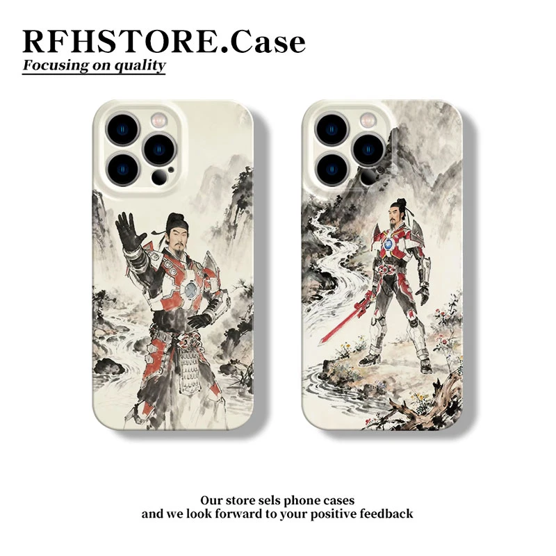 ZMGX刑天李白适用苹果17/16pro菲林手机壳华为P70vivo小米14oppo