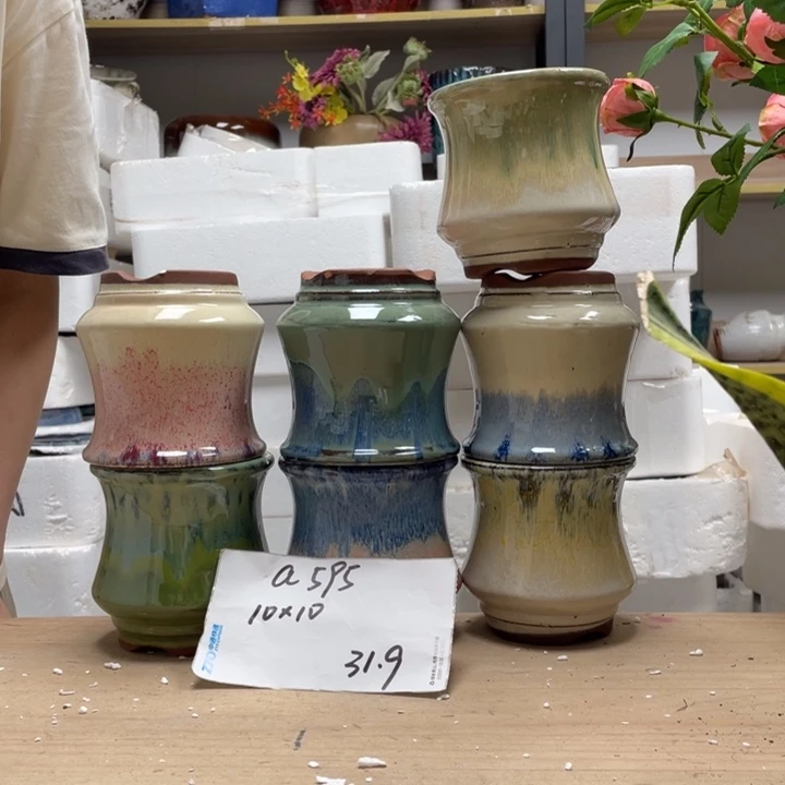 粗陶多肉花盆微瑕595