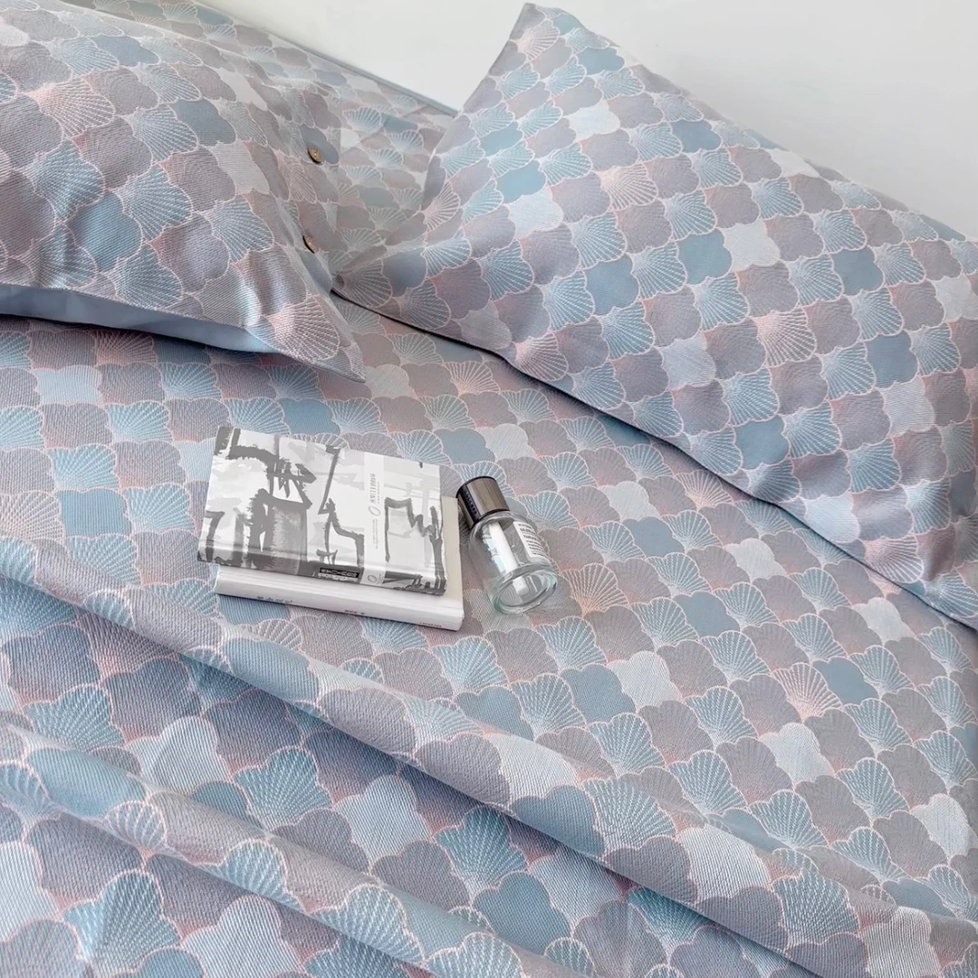 【匠心粗布】高端提花山东粗布凉席新疆棉加厚全棉三件套不粘身