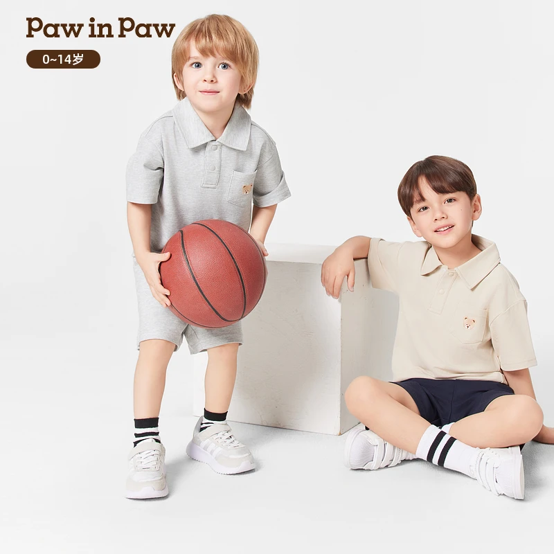 【达人专属】25年夏新款男童男宝冰感速干套装童装儿童PCSMF2542E