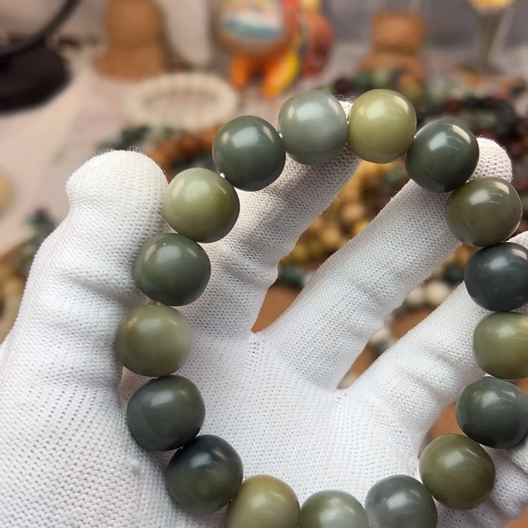 菩提根/象牙果手串瑕疵099