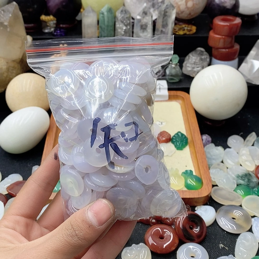 玛瑙/玉髓珠宝半成品合金知***甲