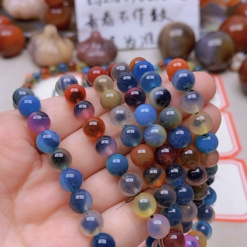 【闪购商品】未镶嵌玛瑙/玉髓珠宝半成品花*