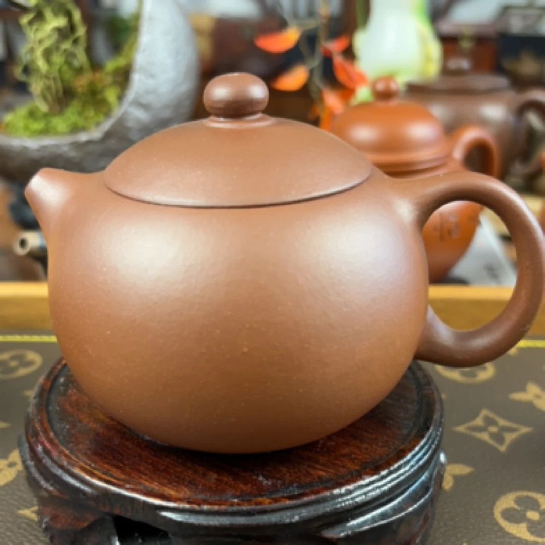 助理工艺师紫砂西施壶，经典器型寓意说话圆润，不伤冲人的内在美！