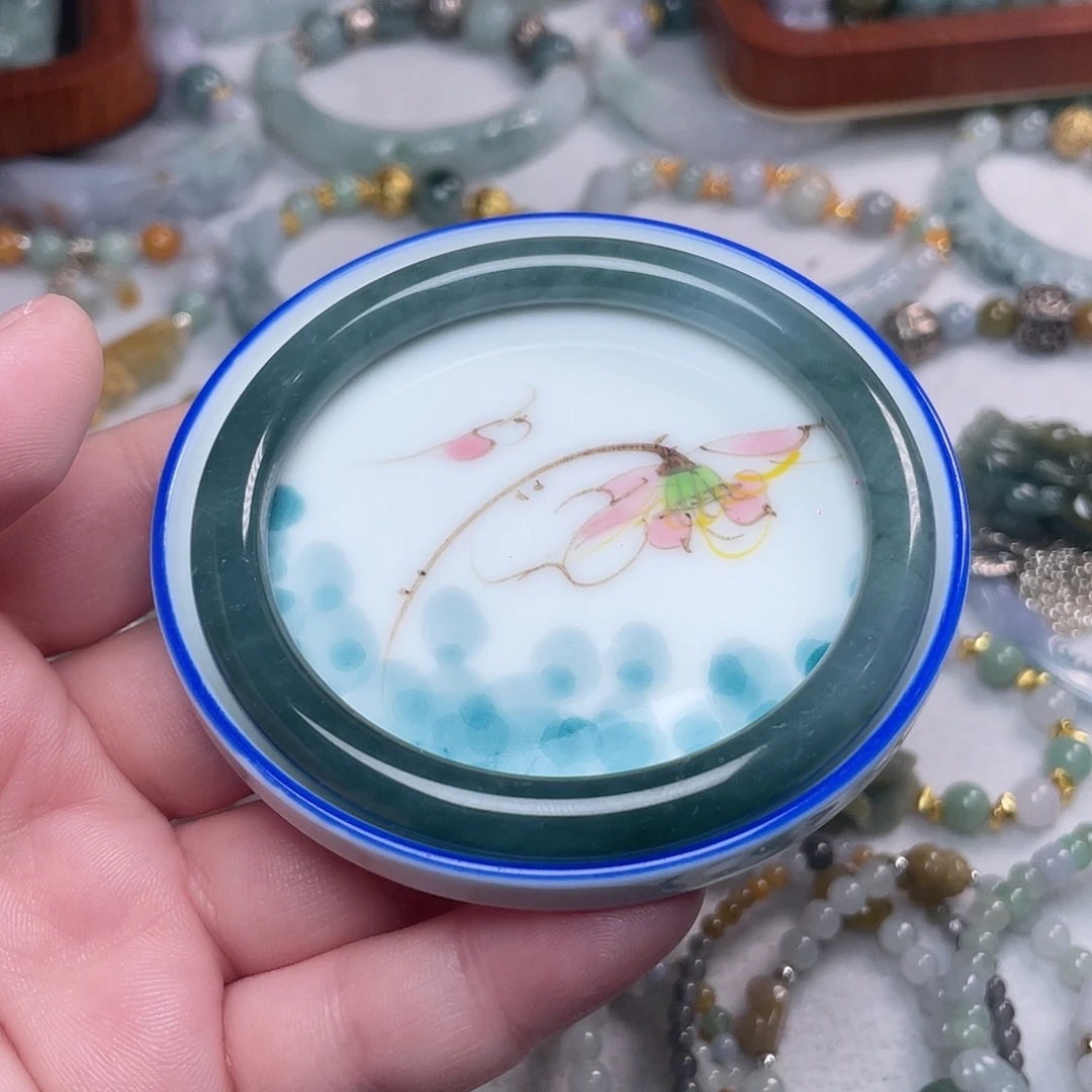 翡翠未镶嵌手链镯子