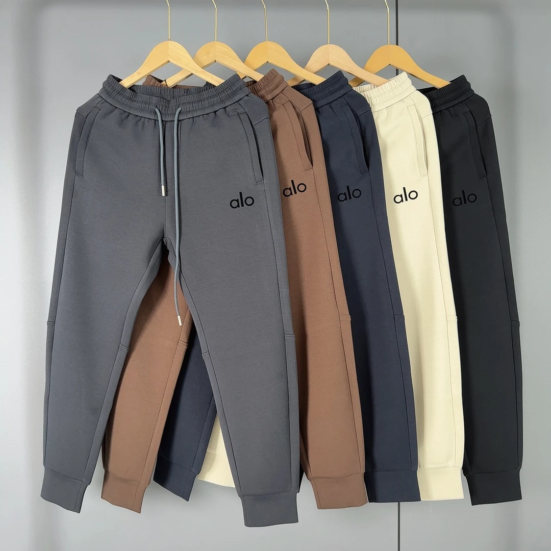 高腰男宽松常规修身百搭运动长裤系带透气裤子秋冬男女同款时尚潮