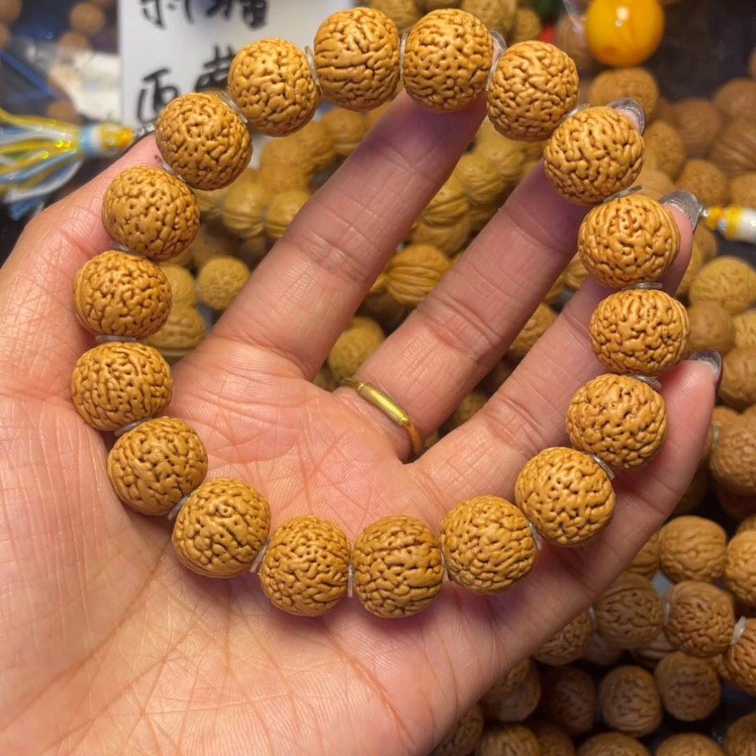 手串桃核15.2蚂蚁柳叶手串