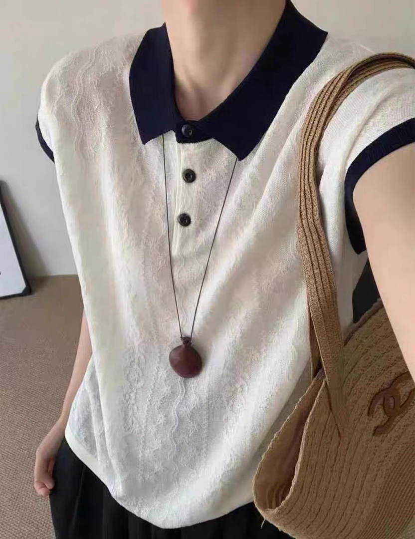 【大码】2209胖MM夏季新款冰丝针织衫女短袖薄款夏新款韩版显瘦上衣