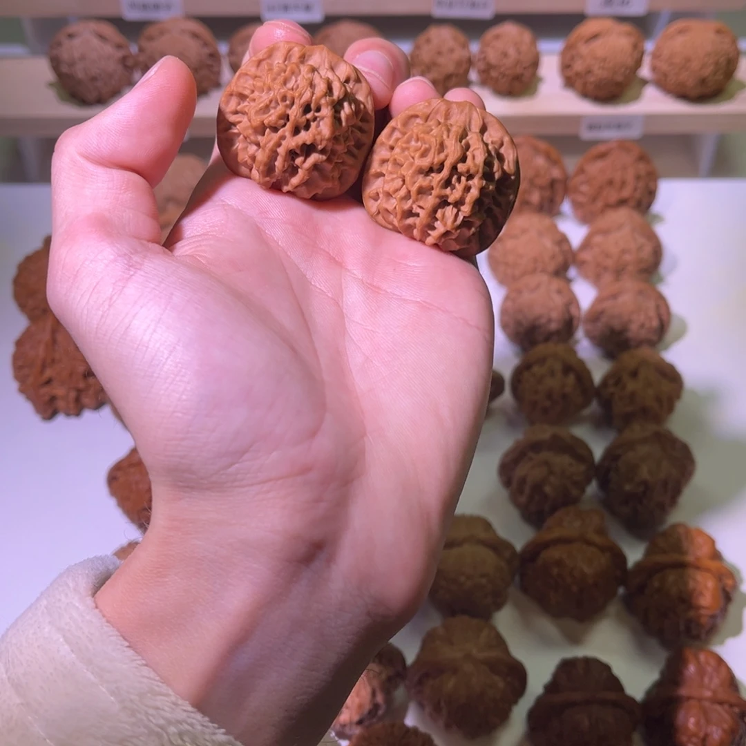 吊坠文玩核桃手捻毕业秦闷 全品无修