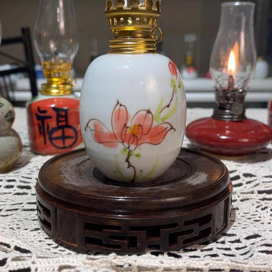 摆件景德镇陶瓷香薰灯