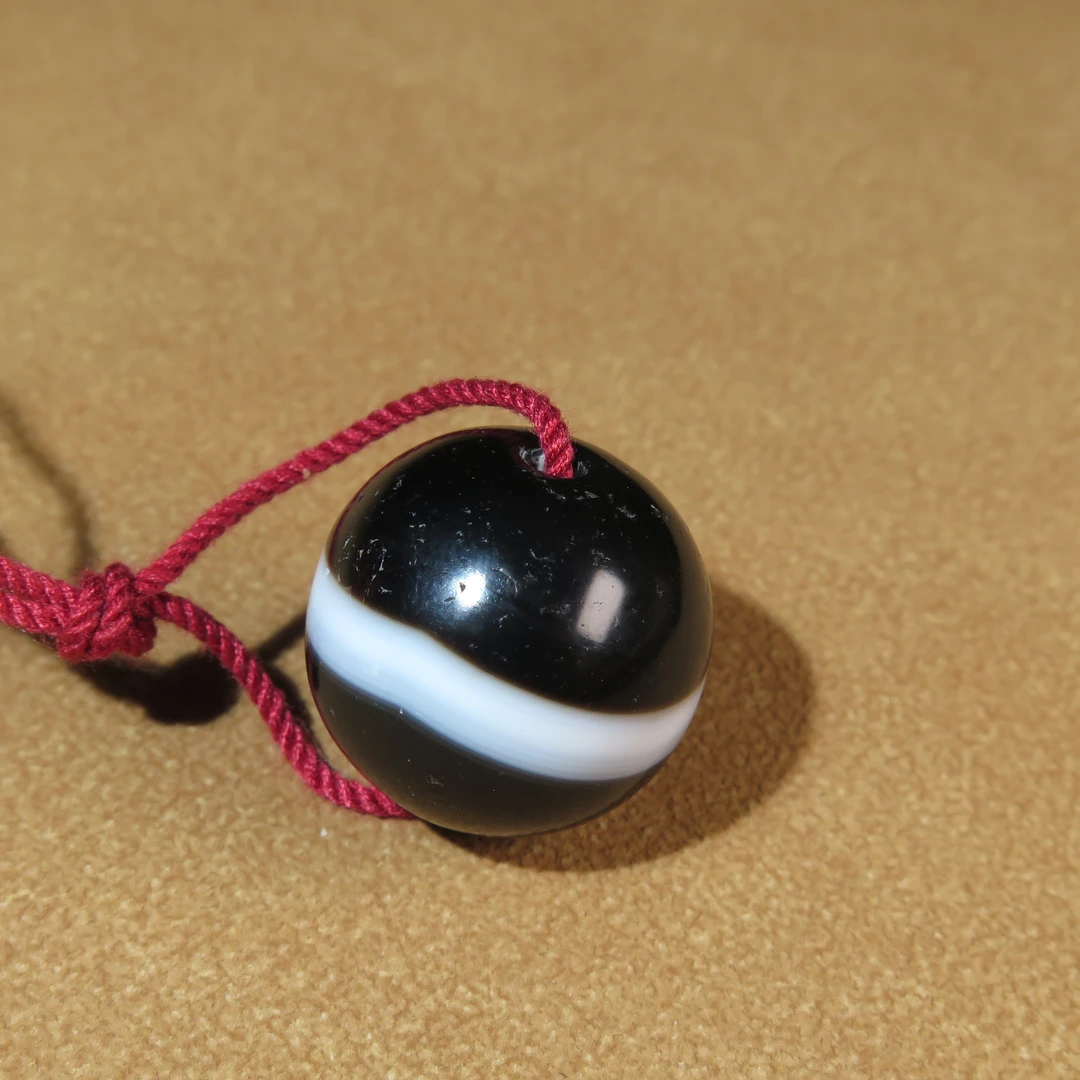 民国玛瑙药师珠/MZ086331/玛瑙/民族文物