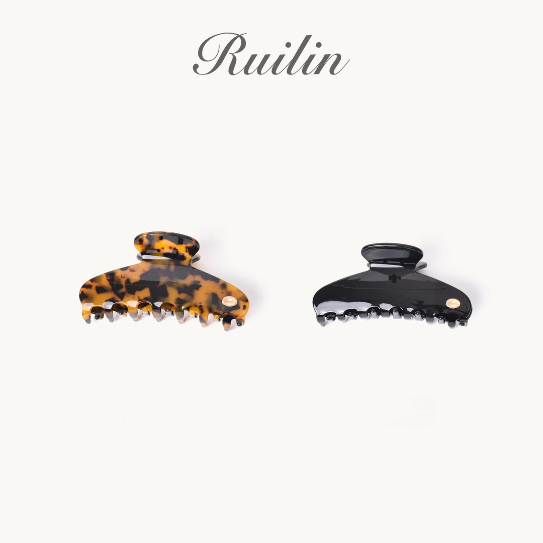RUILIN【503】【浪漫旷野】新款百搭时尚复古简约经典抓夹