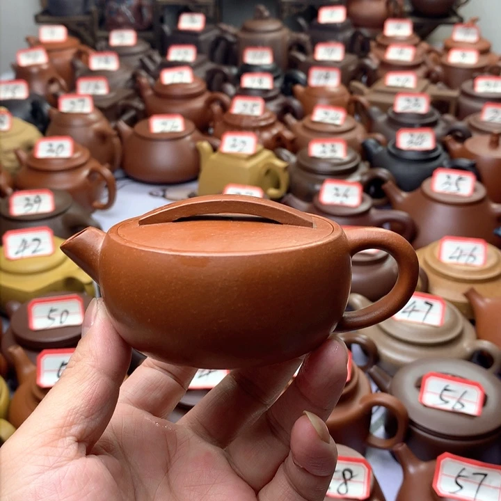 紫砂茶壶黑*宜兴紫砂