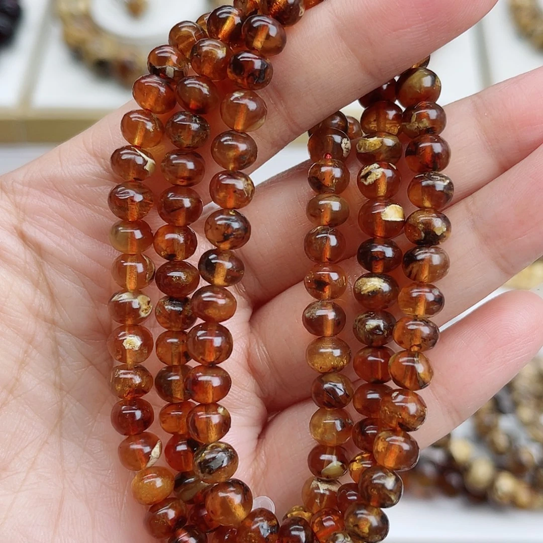 未镶嵌颈饰琥珀琥珀6