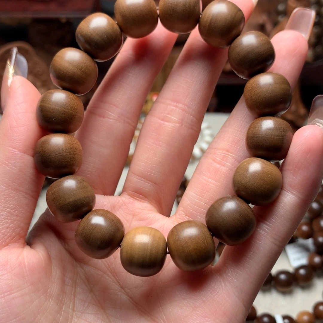 檀香木手串/手链老山檀香1314奶香黑肉