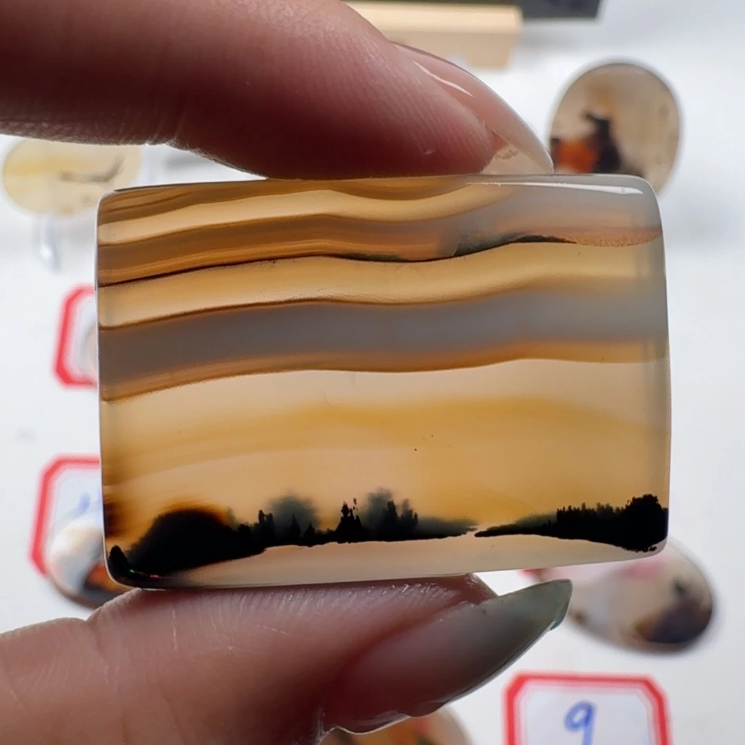 玛瑙/玉髓吊坠(不含链)未镶嵌