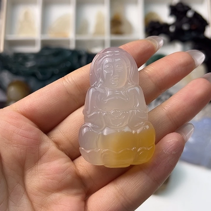 玛瑙/玉髓颈饰合金