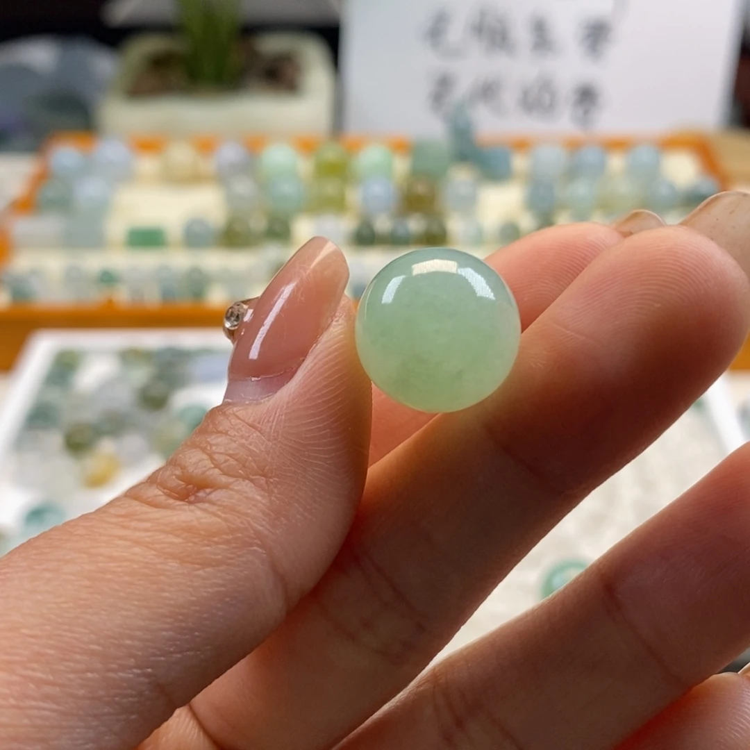 翡翠散珠h*h天然翡翠14