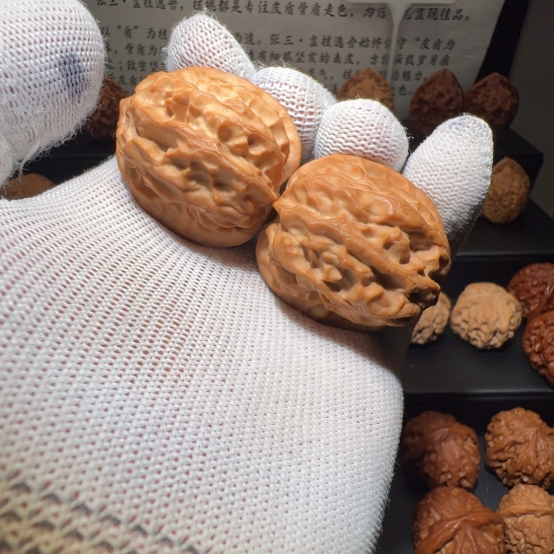 南***郎吊坠文玩核桃软柿子