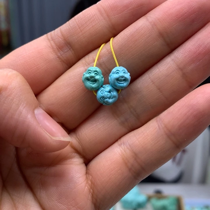 绿松石未镶嵌配饰