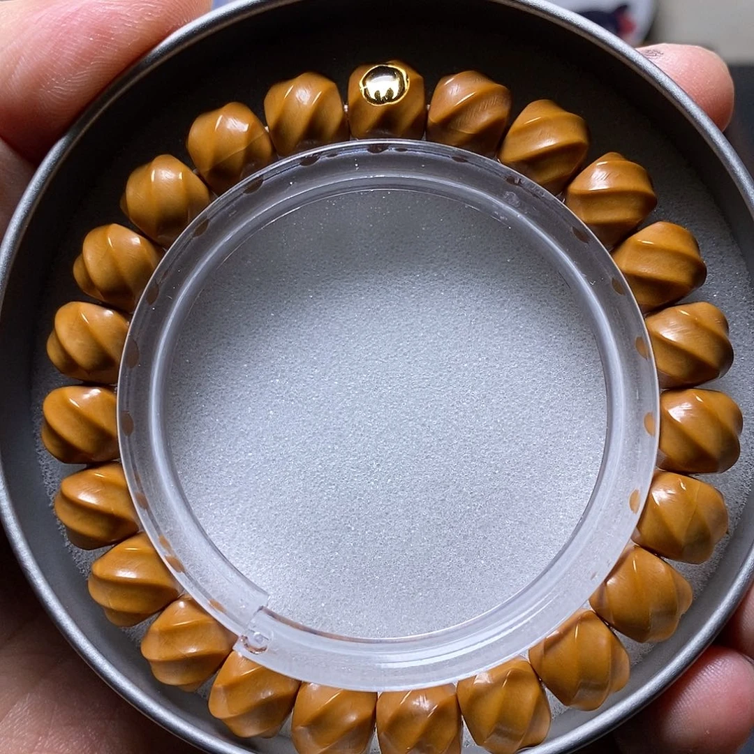 猴头核桃手串黑金标毕业转运珠尺寸10左右全品90号