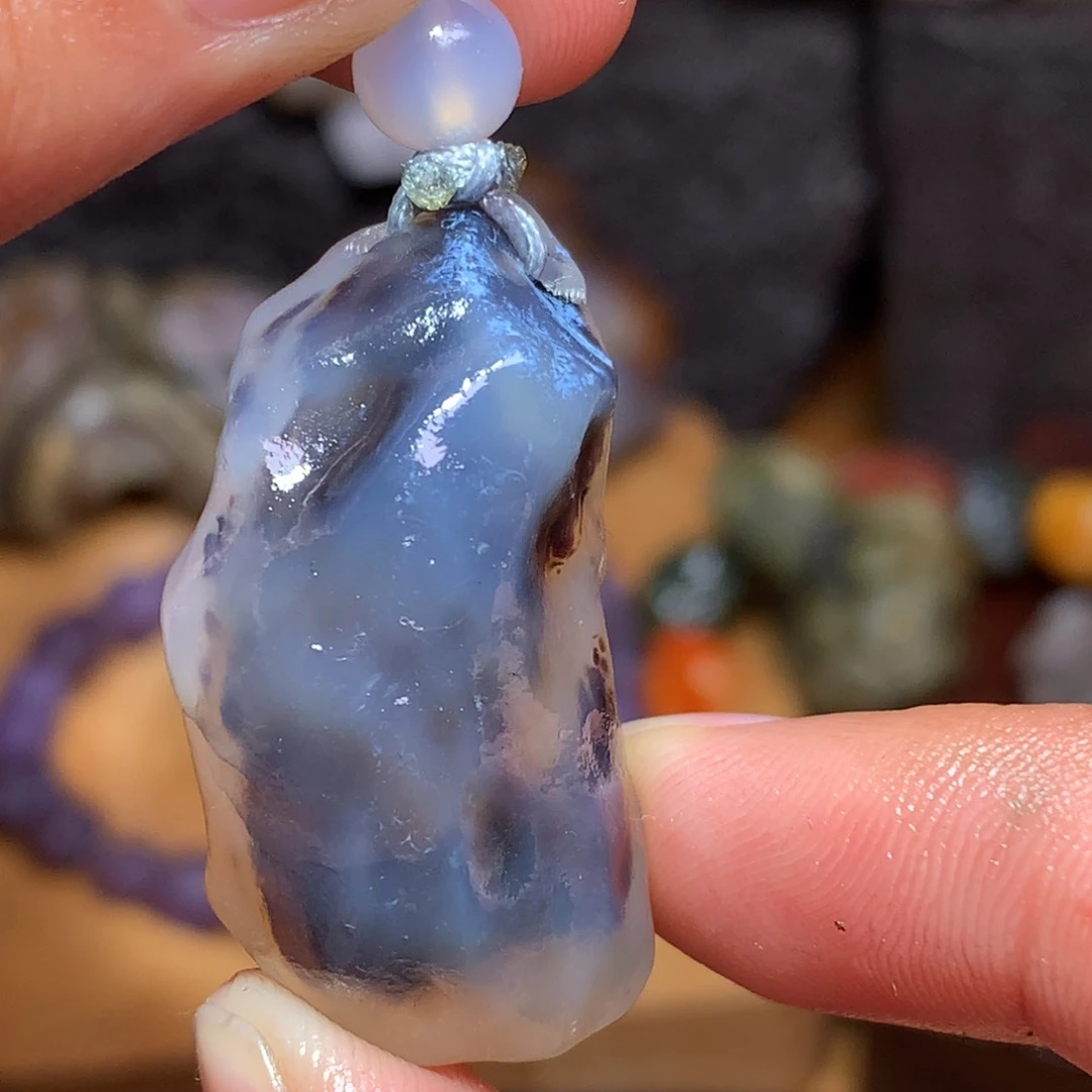 未镶嵌玛瑙/玉髓珠宝半成品