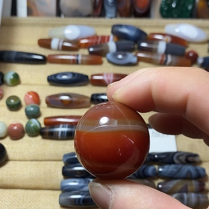 玛瑙/玉髓合金颈饰