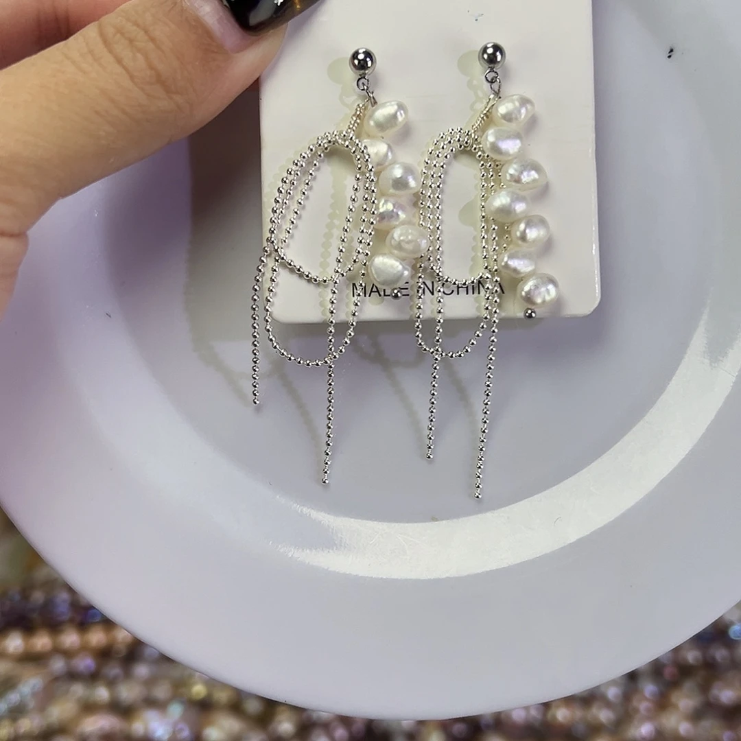 淡水珍珠手绳钛钢