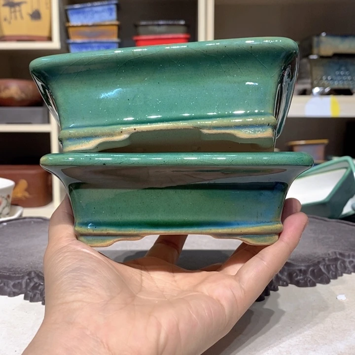 紫砂花盆瑕疵4-13-10。。。不平走形