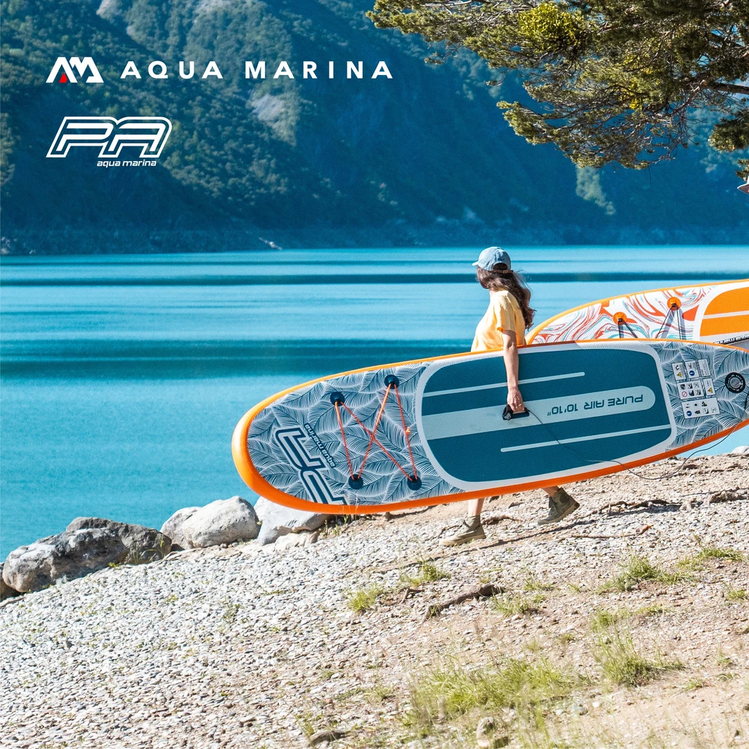 AQUA MARINA 25款乐划充气冲浪板浆板站立式Pure Air 330*81*15
