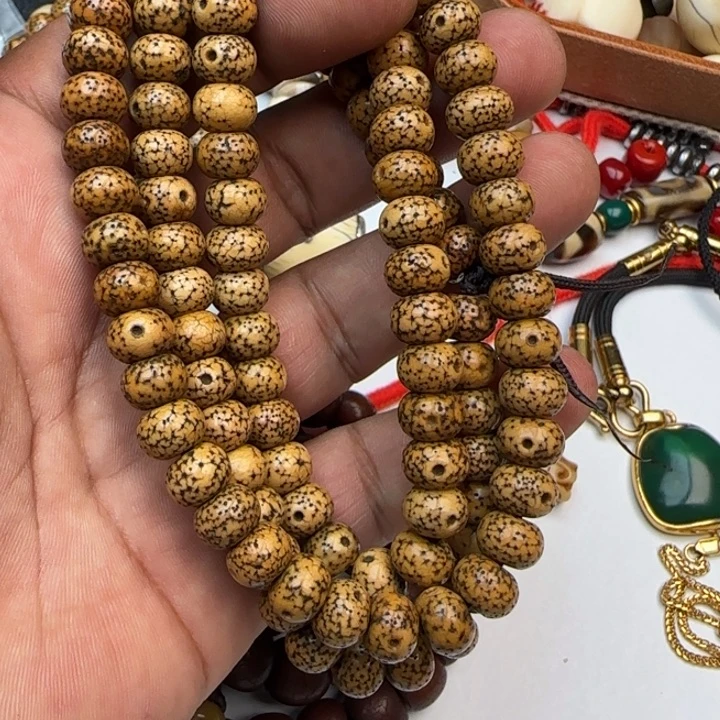 桑杰出品小元素配饰星月菩提念珠