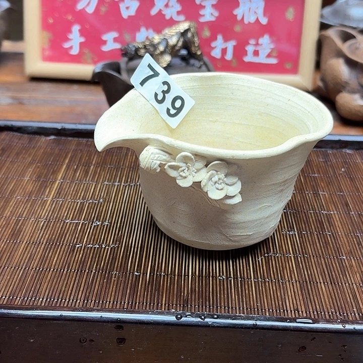 纯手工制作粗陶茶具