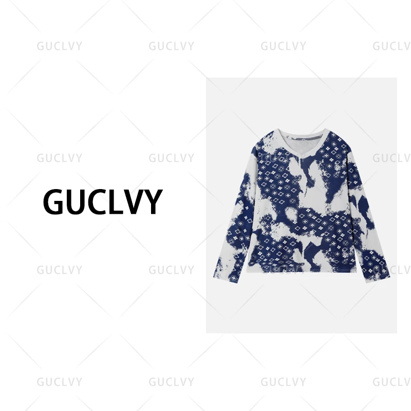 QJGAODING-春秋装小梅花长袖T恤【1218】