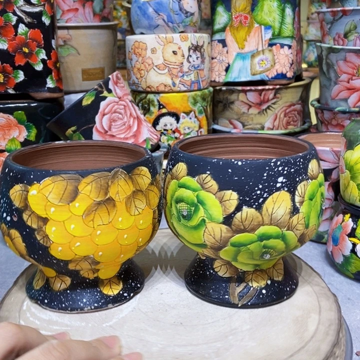 景德镇艺术手绘作品