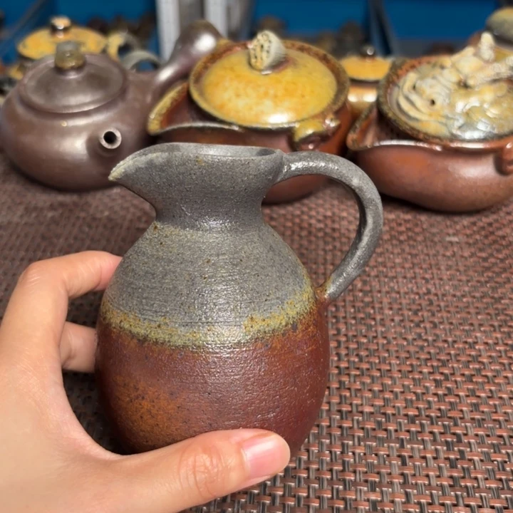 茶杯紫砂段泥酒壶