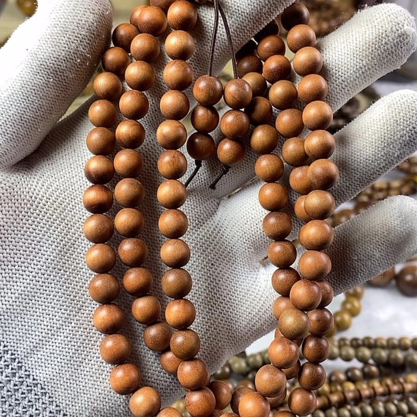 【闪购商品】檀香木手串/手链印度老山檀香0.8