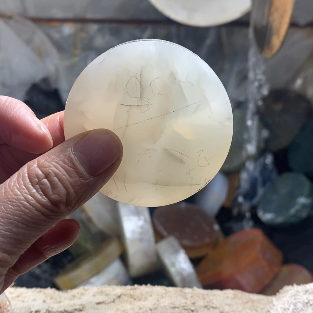 定制玛瑙平安扣一个