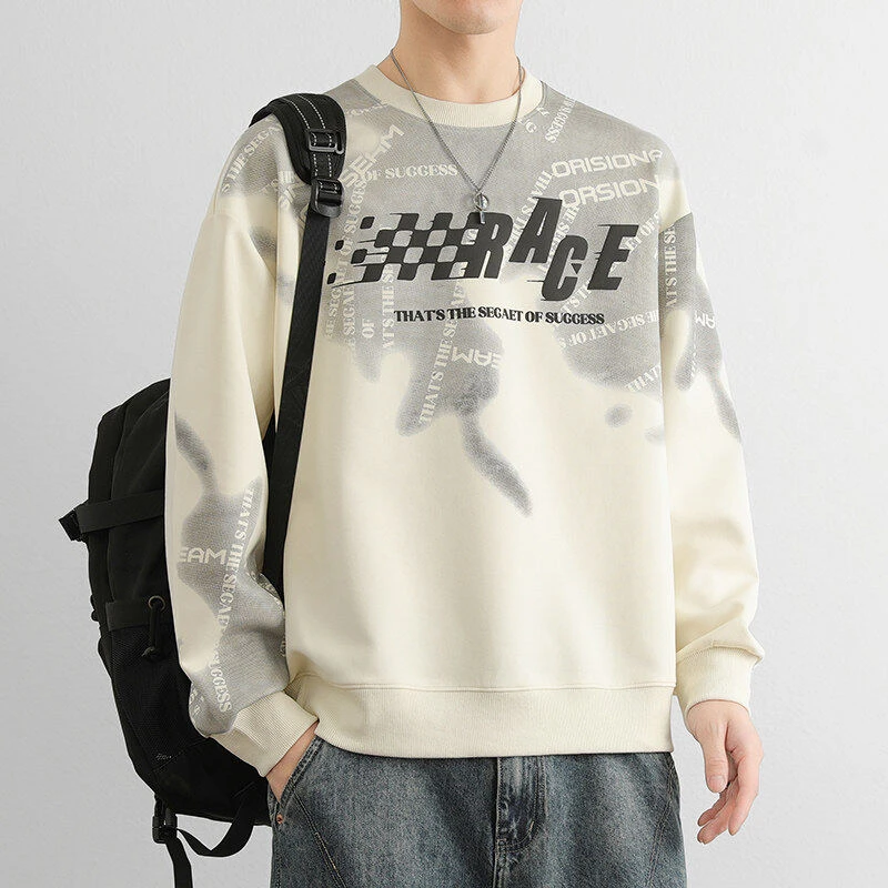 Lxy蓝星宇青少年卫衣宽松个性棉质2025春秋新款宽松上衣外套百搭