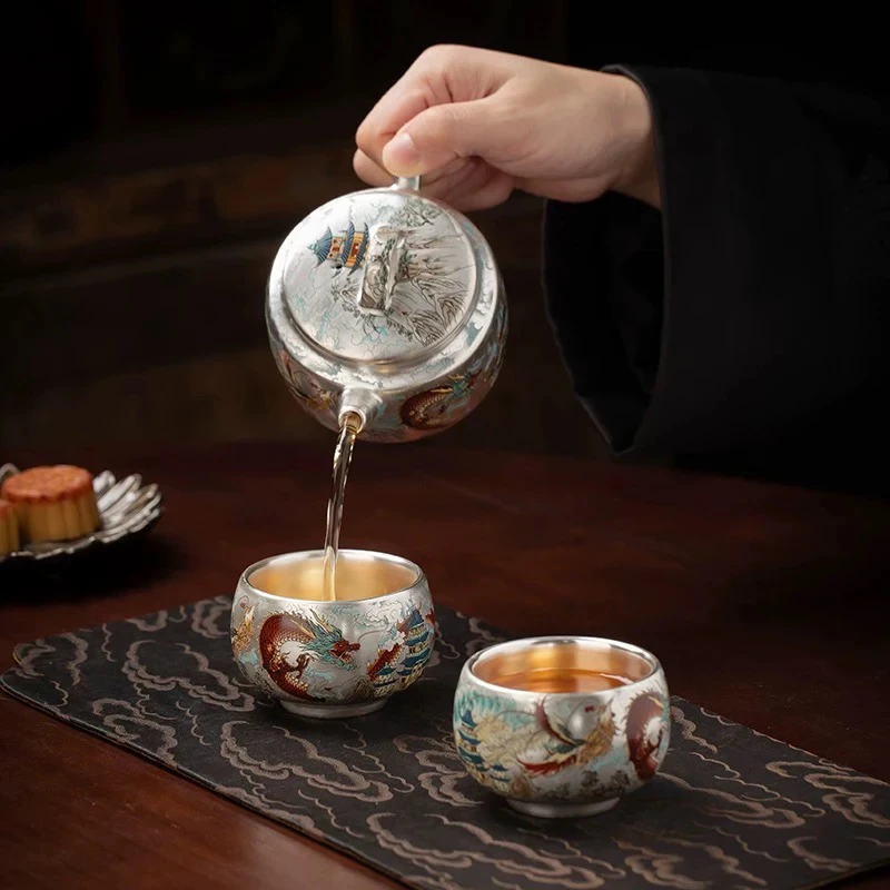 皇杰造物龙凤一壶两杯