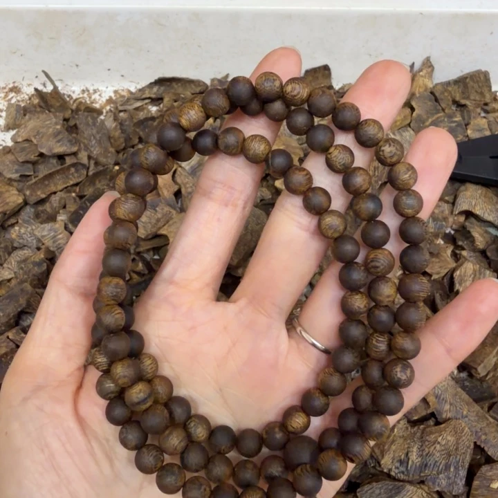 ****ﻬ沉香沉香香囊绿棋沉浮0.7规格24