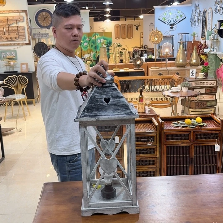 有机玻璃木质灯灯