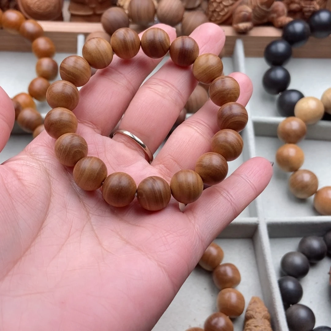 檀香木手串/手链国**超老山檀香黑肉奶香手串