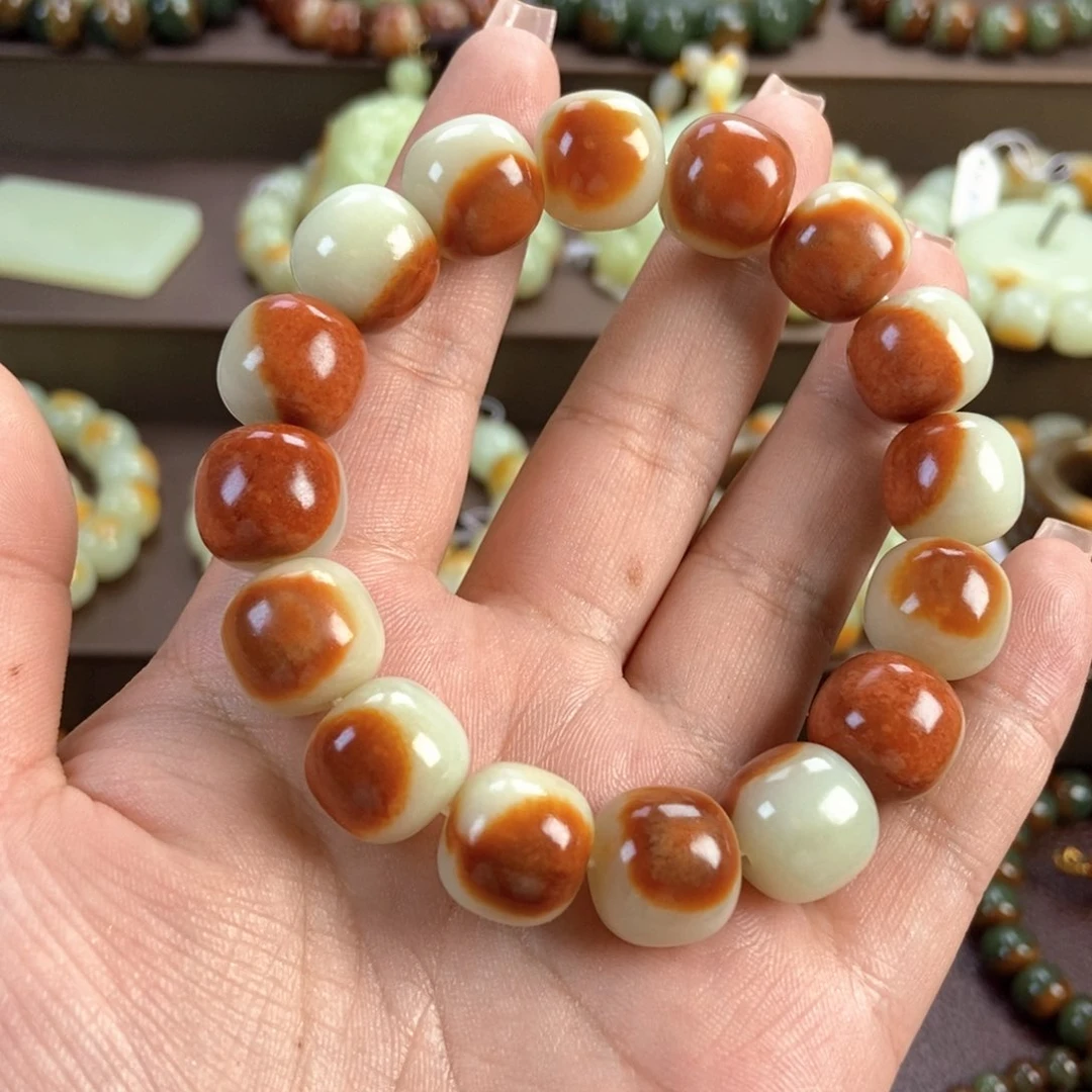 阿***哲手串未镶嵌透闪石质玉