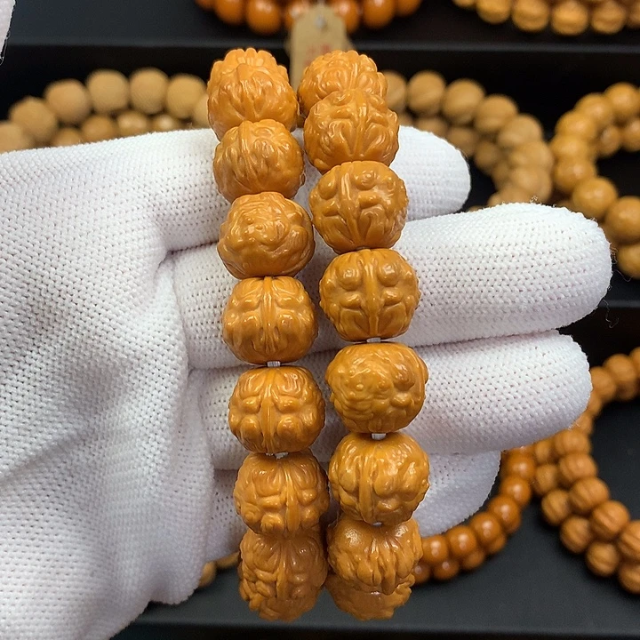 猴头核桃手串猴头