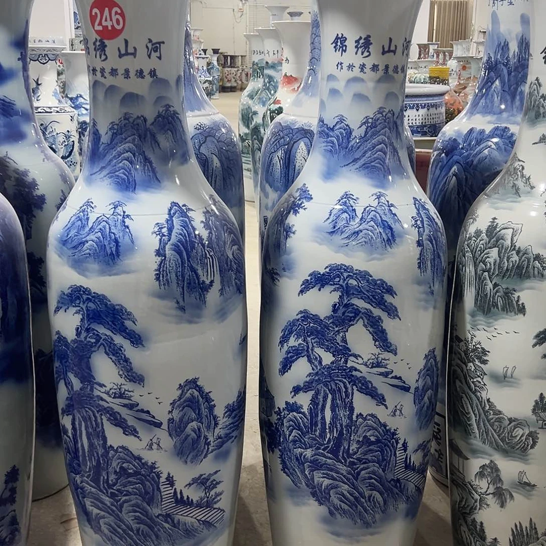 瓶惠友陶瓷高度1.6一对落地